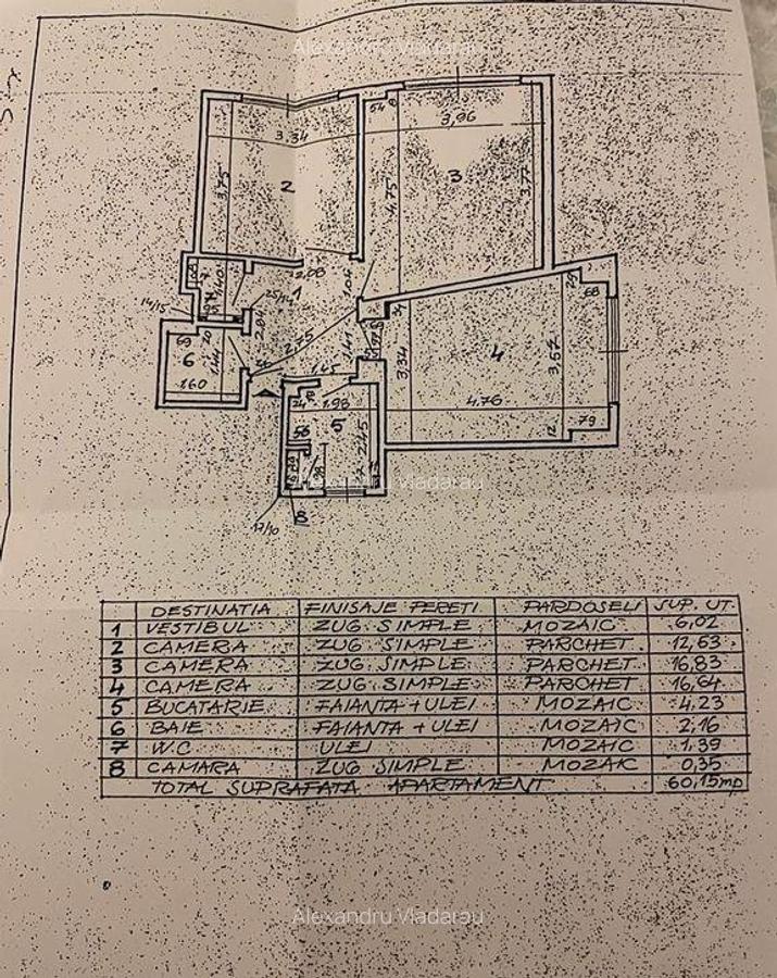 Apartament 60,15 mp - Romana - Ultracentral - 8