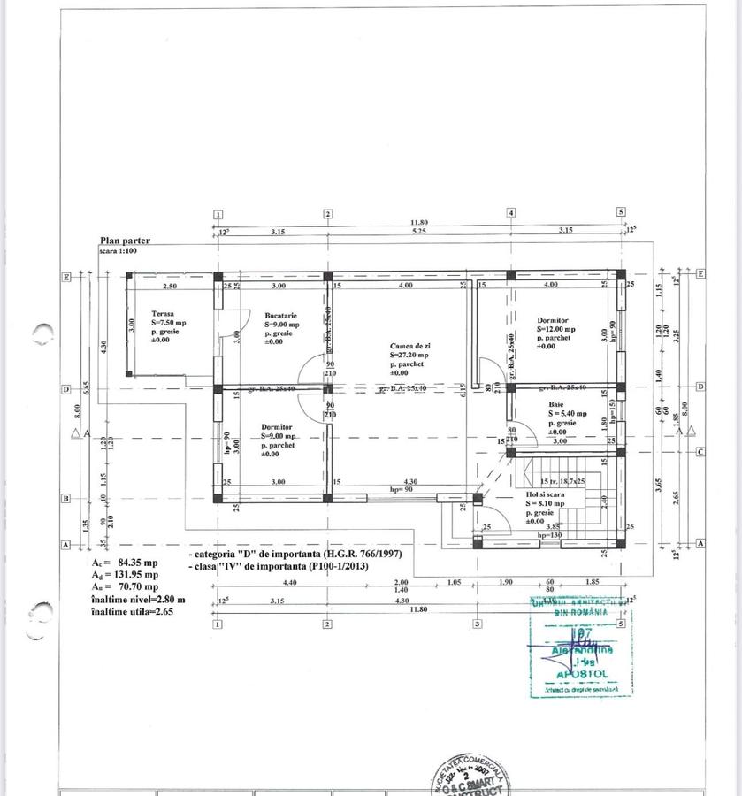 Lunca Cetatuii – Str Editurii. Casa P+M, 3 camere, 2 bai,120mp, 360 mp teren - 12