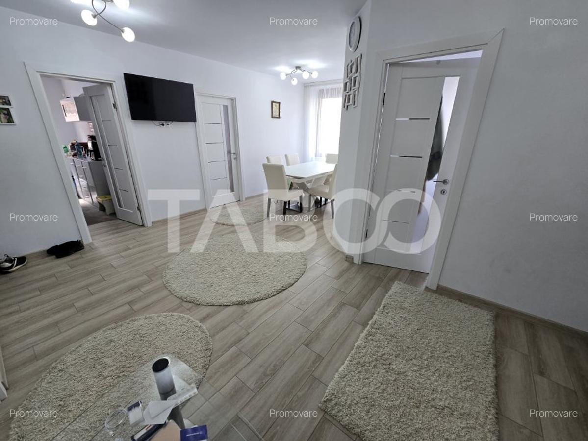 Apartament decomandat 66 utili 3 camere pivnita Turnisor Sibiu - 3