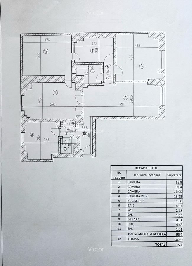 Superb apartament de 4 camere in Piață Unirii - 6
