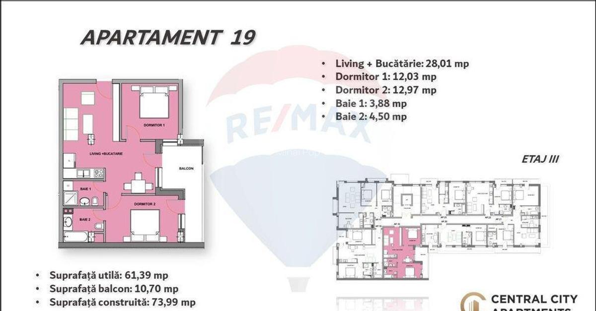 De vanzare Apartament Nou 3 camere, Cantemir, Oradea - 6