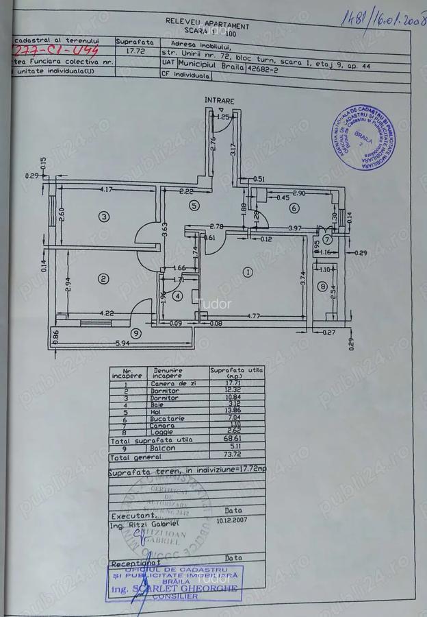 3 camere decomandat ultracentral direct proprietar - 2