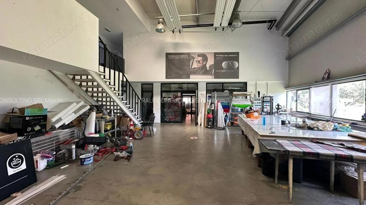 De inchiriat Hala parter si etaj- birouri, zona Calea Torontal - 6