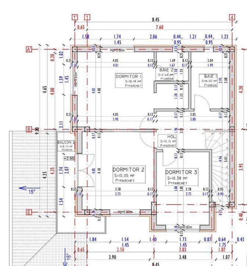Casa individuala, semifinisata, Lona - 9