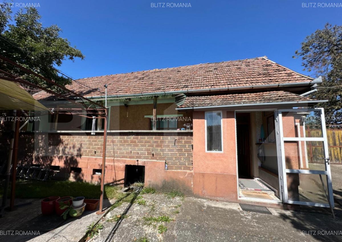 Casa saseasca de vanzare, curte, gradina, teren 3000 mp - Ji - 6