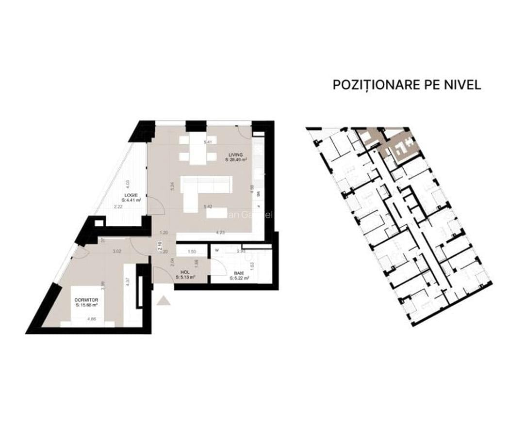 COMISION 0% | Central | Nord One Brediceanu | 1 si 2 camere - 5