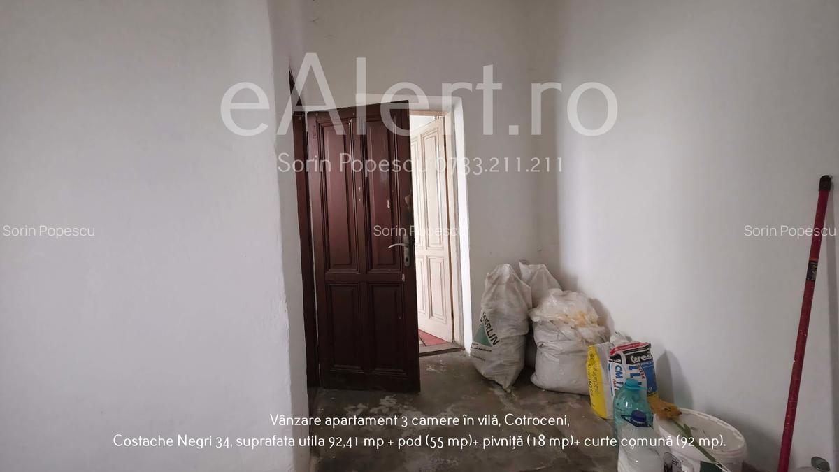 Apartament cu 3 camere în vilă, Cotroceni – Costache Negri 34 - 35