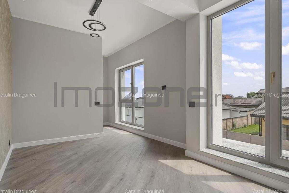 Otopeni - vila P+1, 4 camere,  3 dormitoare, 3 bai,  toate utilitatile racordate - 17