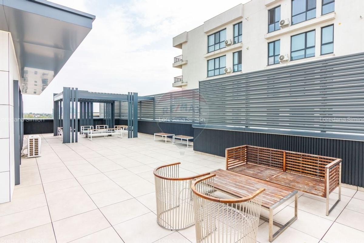 Penthouse  mobilat si utilat lux, de inchiriat Pipera - 21