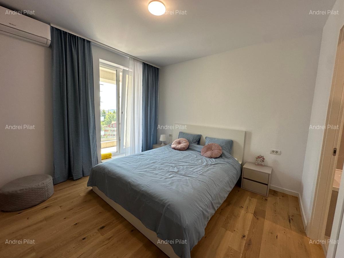 Apartament cu terasă 100mp in Trio Bridge View,parcare valabilă,totul nou - 10