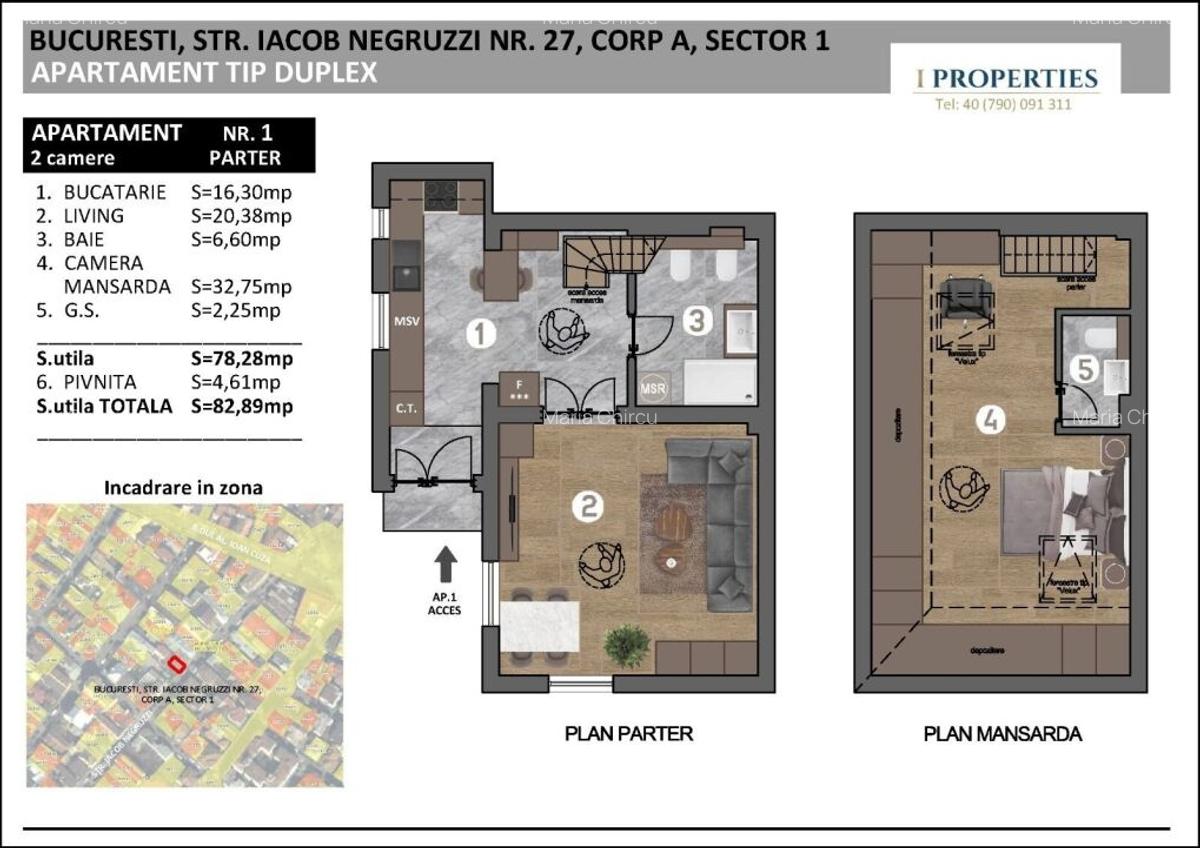 Povestea coltului de rai din mijlocul orasului Duplex 2 camere Titulescu - 16