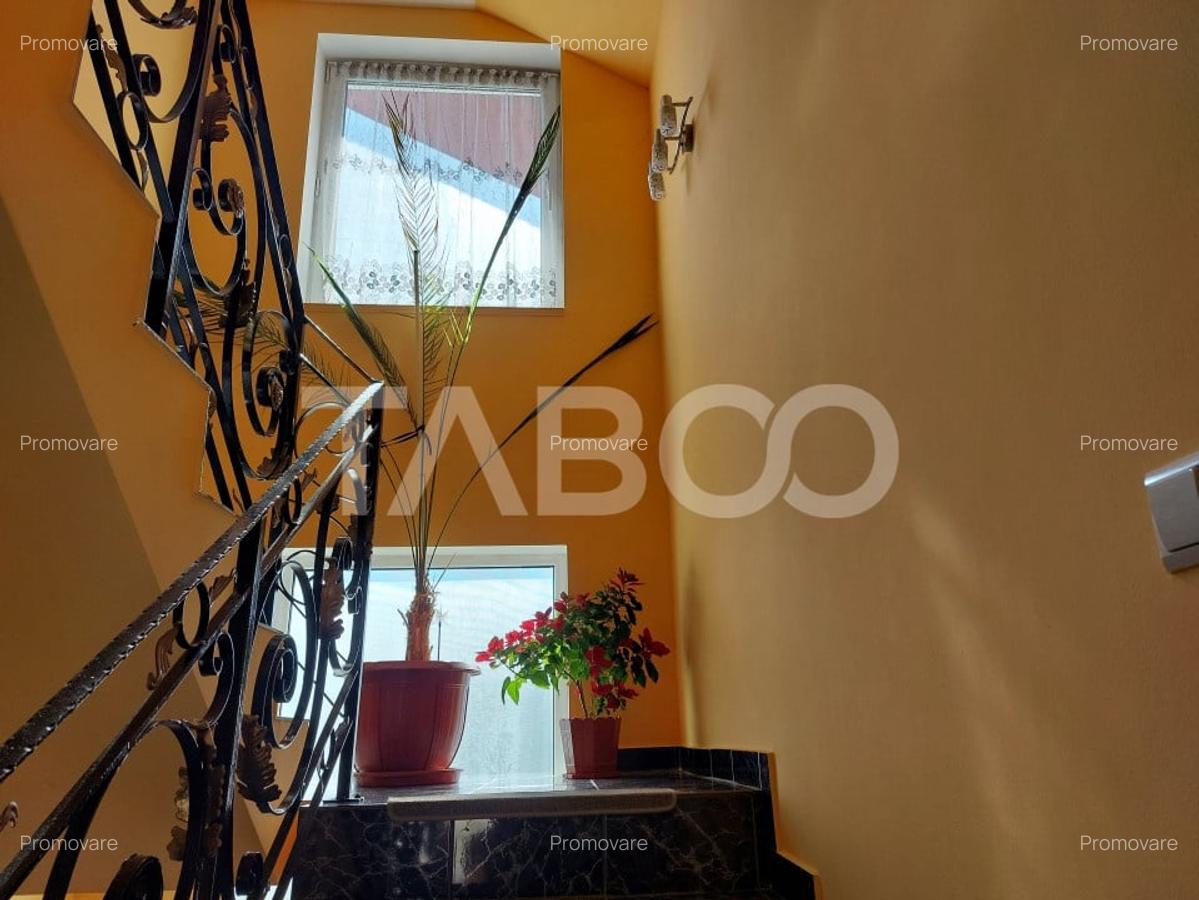 Casa individuala 4 dormitoare curte gradina zona retrasa in Cisnadie - 23