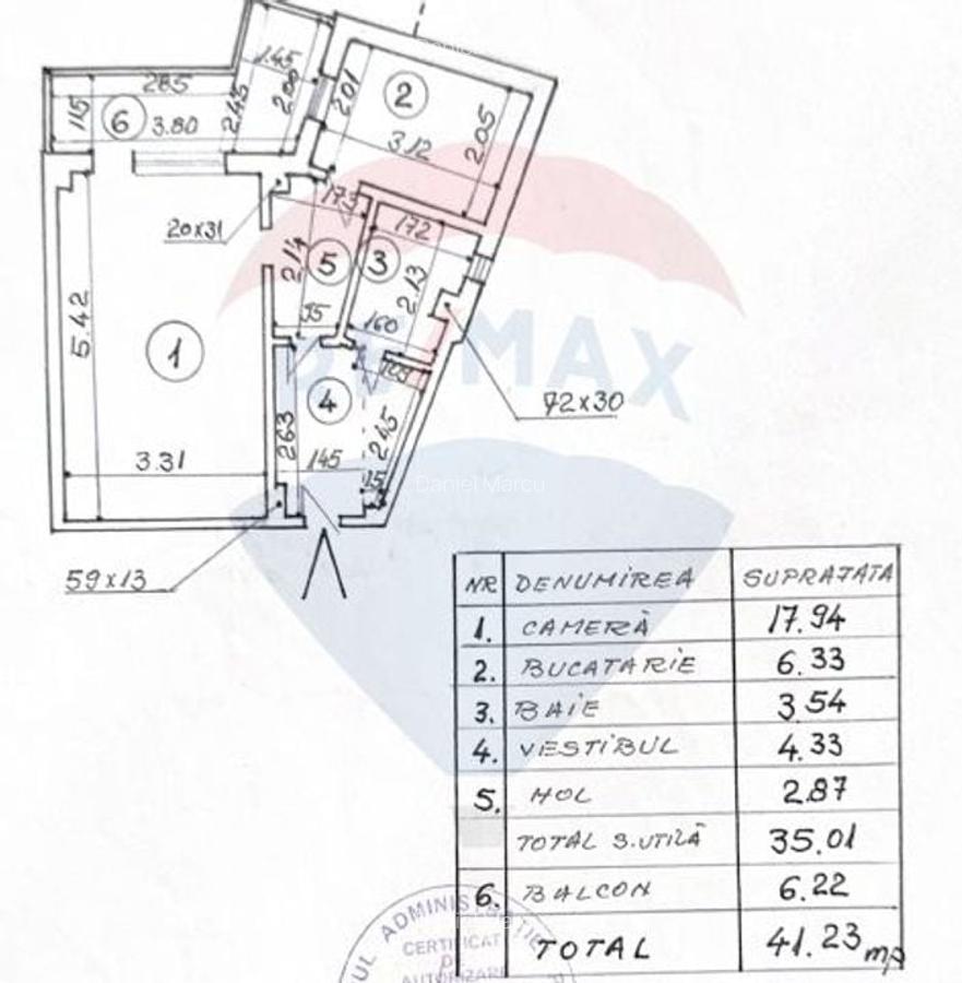 De Vanzare Studio 35 m2 utili - Lacul Tei - 6