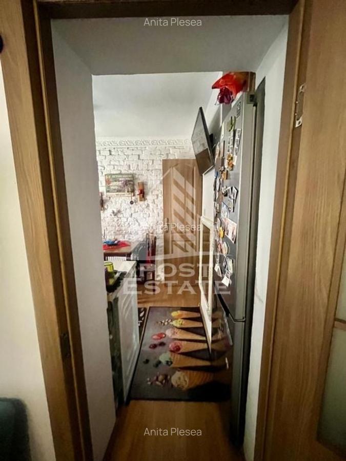 Apartament 1 camera,curte comuna,centrala proprie,zona Saguna - 4
