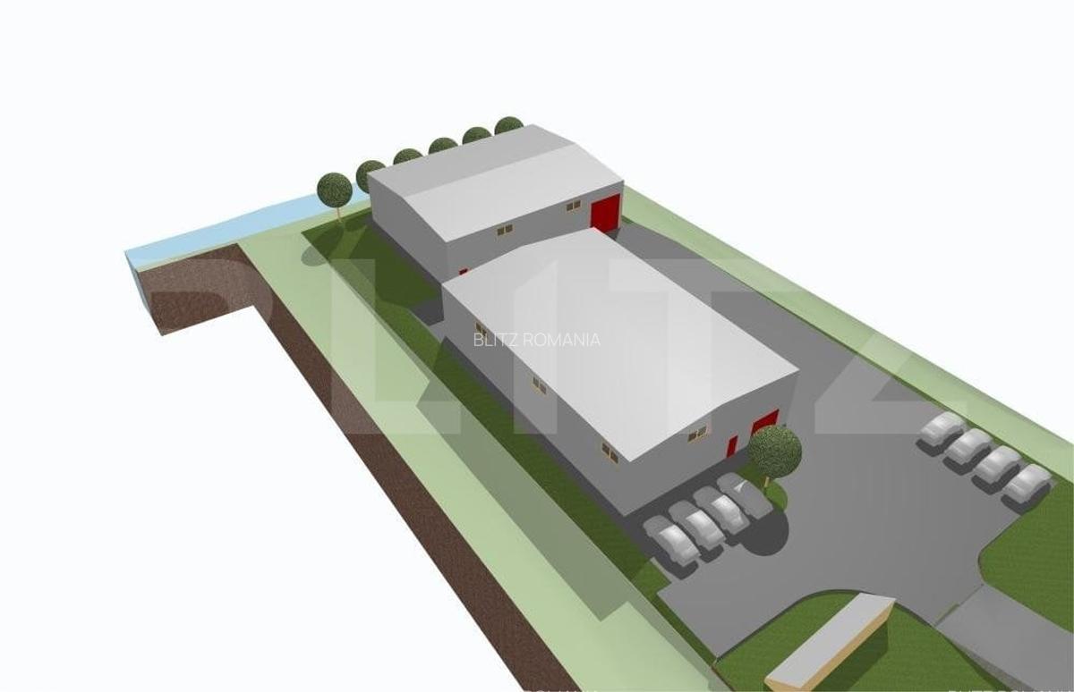 Teren industrial, autorizat pentru 2 hale , Centurii Valcele-Apahida - 5