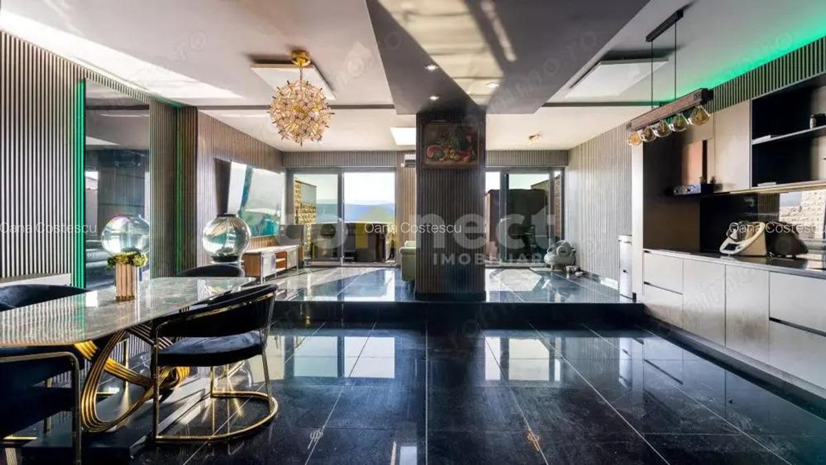 Penthouse spectaculos in Grigorescu 140 mp + terasa 40 mp, cu jacuzzi ?i sauna - 2