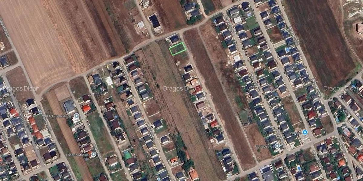 Teren Intravilan Fluturilor in rate | utilitati: curent, gaze | #Ex2 - 2