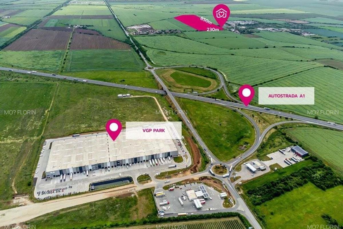 Teren cu PUZ ideal pentru parc logistic ?i de servicii - 1
