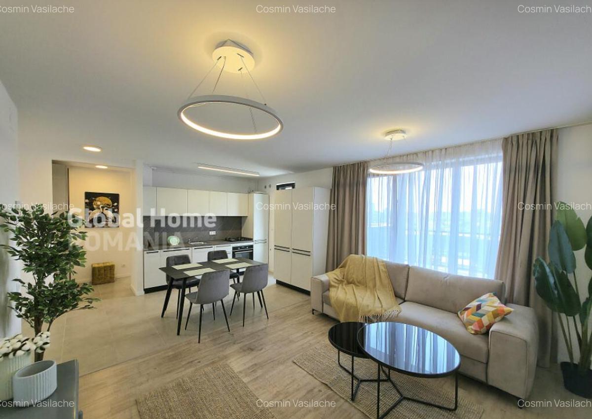 Open View 3 Rooms Penthouse + Terrace 16SQM | H Pipera Lake - 9