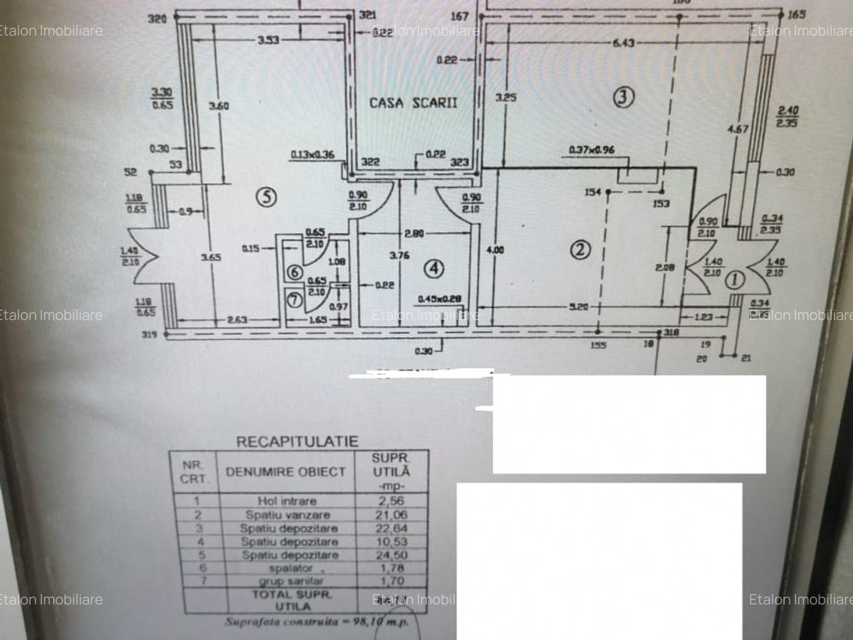 Inchiriez spatiu comercial 85mp zona Apa Serv Piatra Neamt - 1