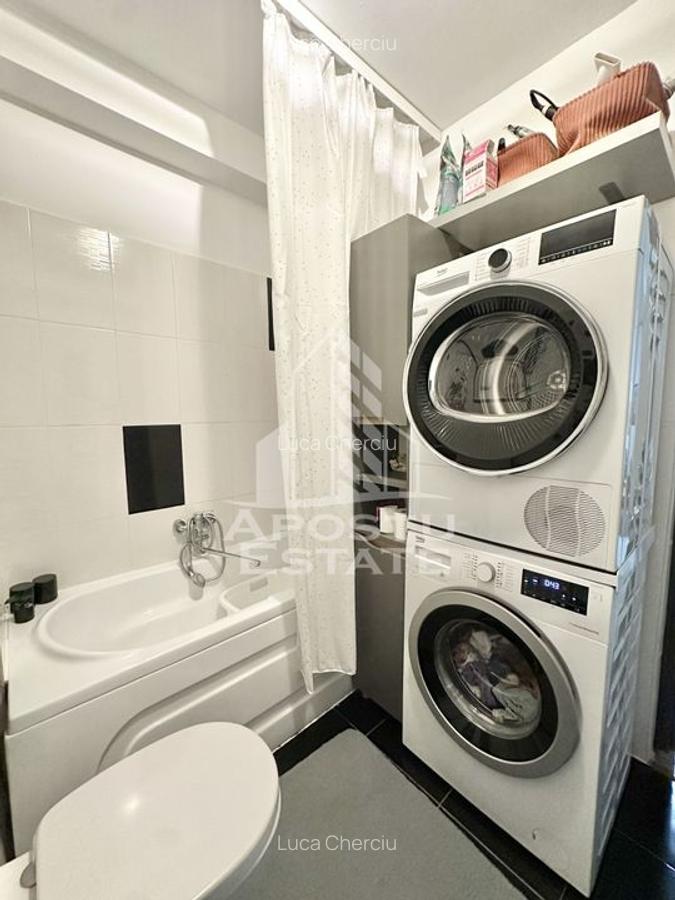 Apartament cu 3 camere mobilat la etaj intermediar in Giroc la asfalt. - 14