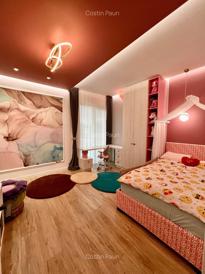 Casa individuala cu 6 camere. Complet mobilata si utilata LUX. Comision 0 - 21