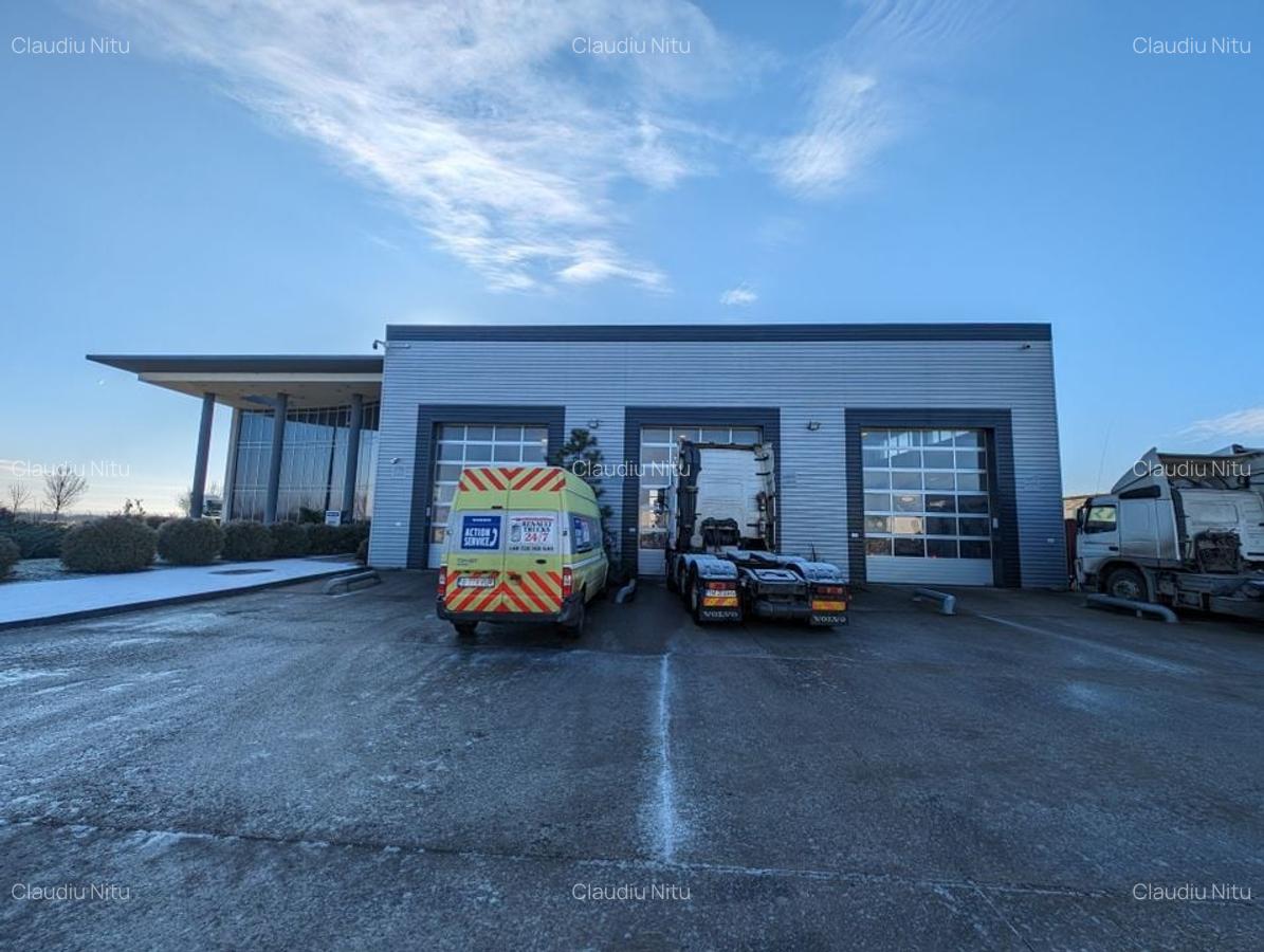 Hala cu teren generos langa acces A1 - 17