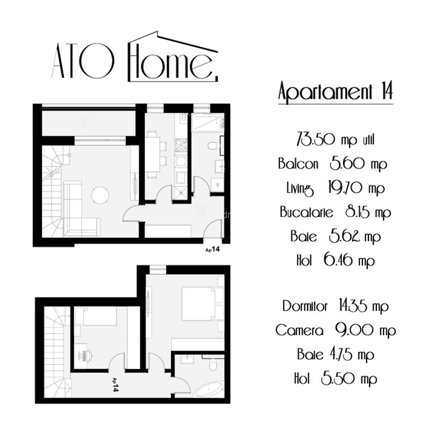 Apartament cu 3 camere decomandat în Giroc - 8