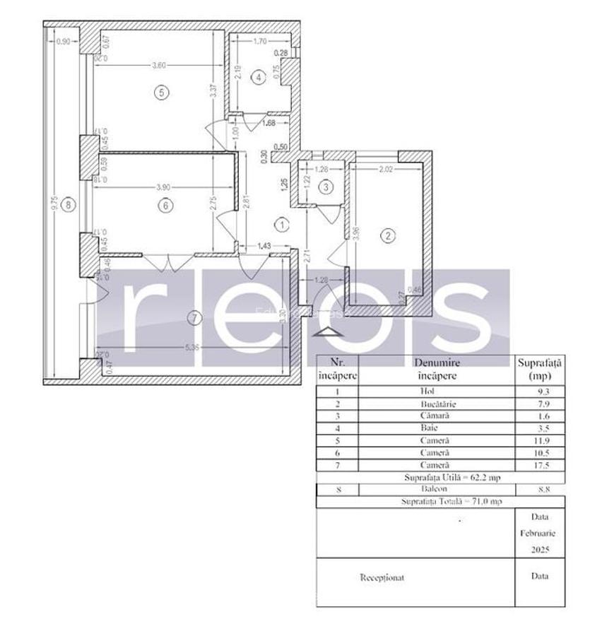 VANZARE 3 CAMERE I DECOMANDAT I METROU I RAUL DOAMNEI - DRUMUL TABEREI - 12