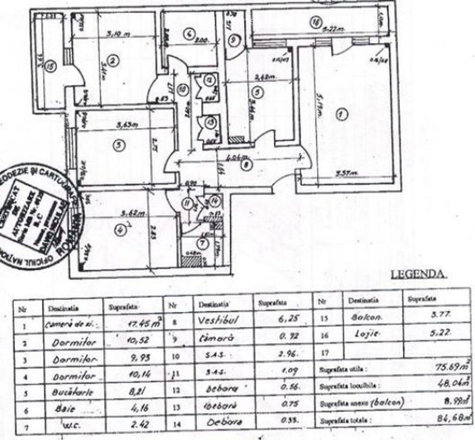Centrala, parcare, 4 camere, decomandat, Crangasi - 1