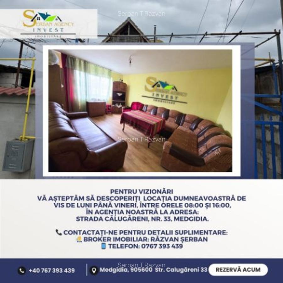 Casă de vânzare în Medgidia – Construcție solidă, spațiu generos - 3