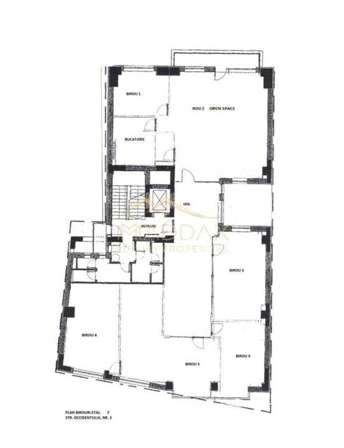 Spatiu Comercial / Birouri de inchiriat *335mp *Victoriei - 9