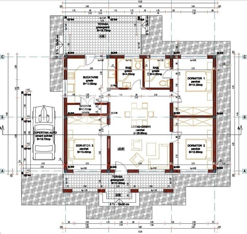 Casa individuala 4 camere, La Cheie, 94mp, Teren 482mp, Jucu de Sus - 4