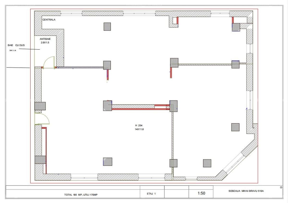 Spatiu  stradal showroom/birouri/pizzerie/beauty/parcari/renovat/P+1 - 13