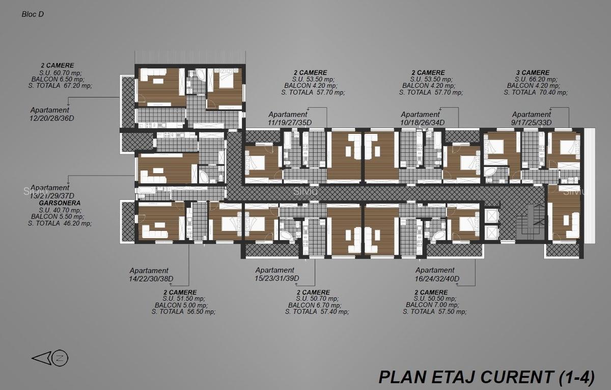 Cel mai bun pret la plata numerar - 2 camere decomandat - bloc nou Berceni - 1