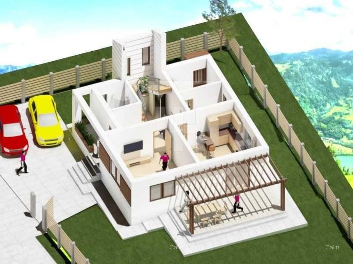 Casă individuală cu 4 camere în Chinteni - 4