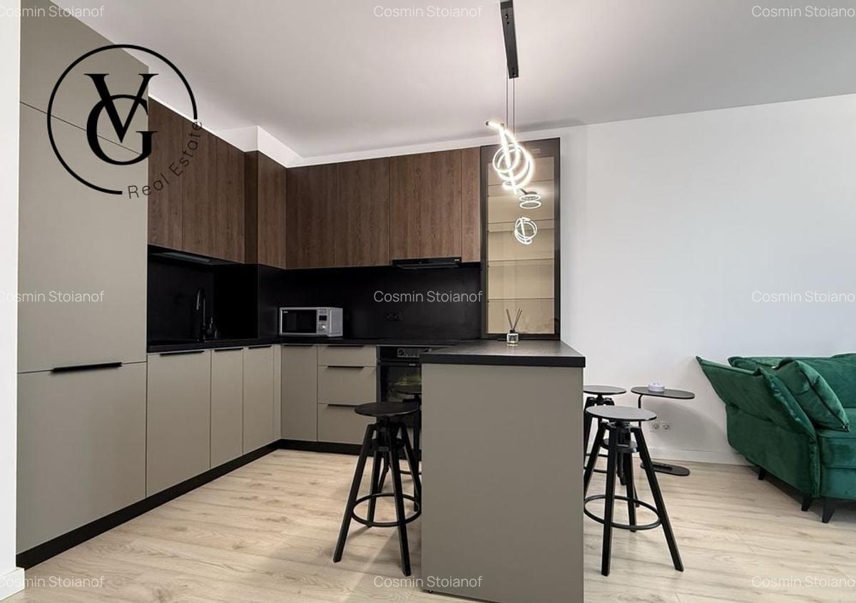 Apartament cu 2 camere decomandat, mobilat în Băneasa - 4