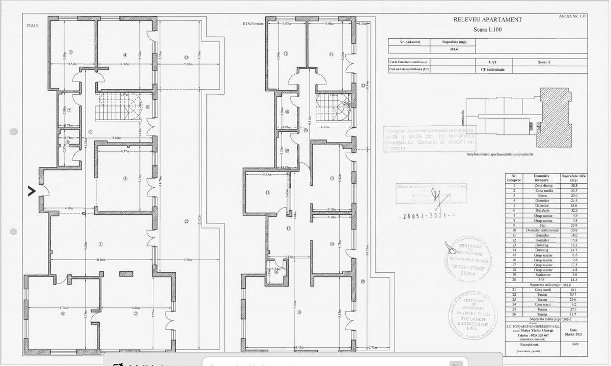 Penthouse de Vanzare - Splaiul Unirii - 2