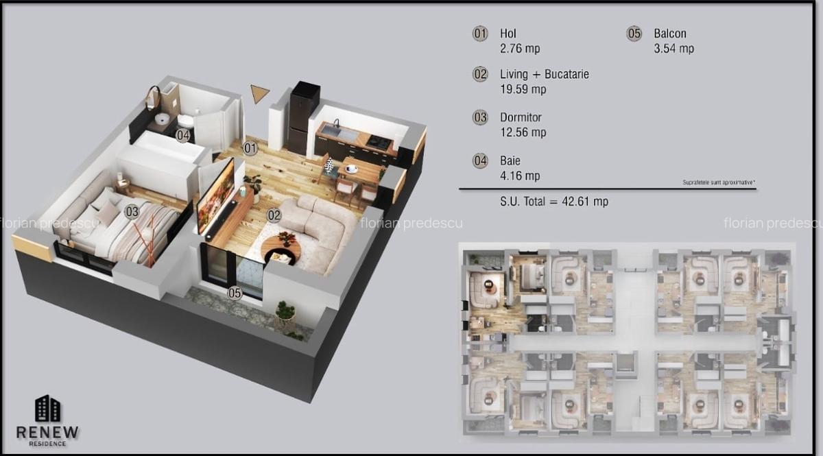 Militari sector 6, 2 camere la  superpret,bloc deosebit,peste standard - 2