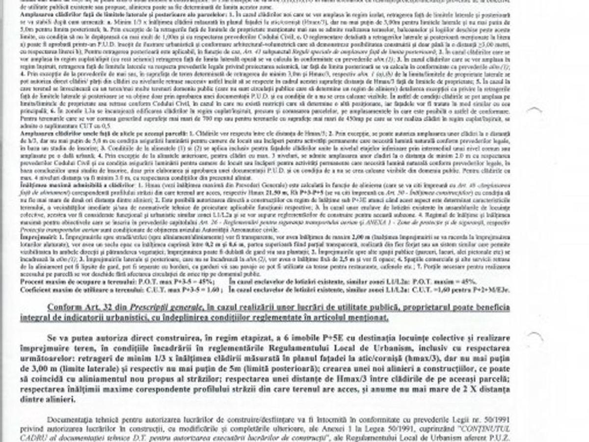 Vanzare teren Soseaua Giurgiului - Dedeman, ideal investitie, urbanism P+5 - 6