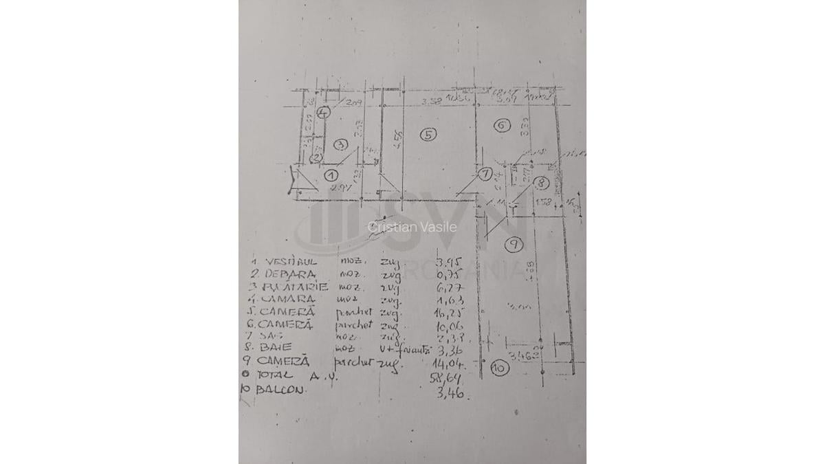 REA1024248 APARTAMENT 3 CAMERE I COMPLET RENOVAT I FLOREASCA - STEFAN CEL MARE - 20