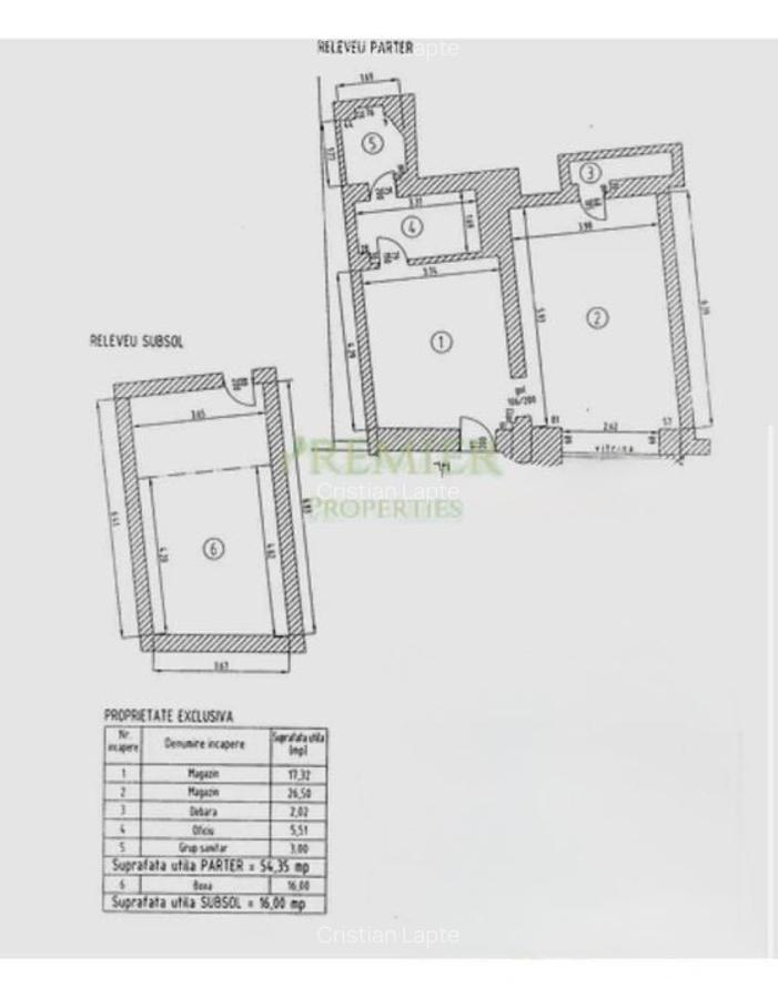 SPATIU COMERCIAL VIZIBIL TRAFIC PIETONAL RANDAMENT 6.75 | CALEA MOSILOR | - 2 SPATIU COMERCIAL VIZIBIL TRAFIC PIETONAL RANDAMENT 6.75 | CALEA MOSILOR | - 2