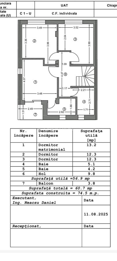 FARA COMISIOANE casa eleganta 5 camere 3 bai P+1+ M incalzire pardos LA CHEIE - 14
