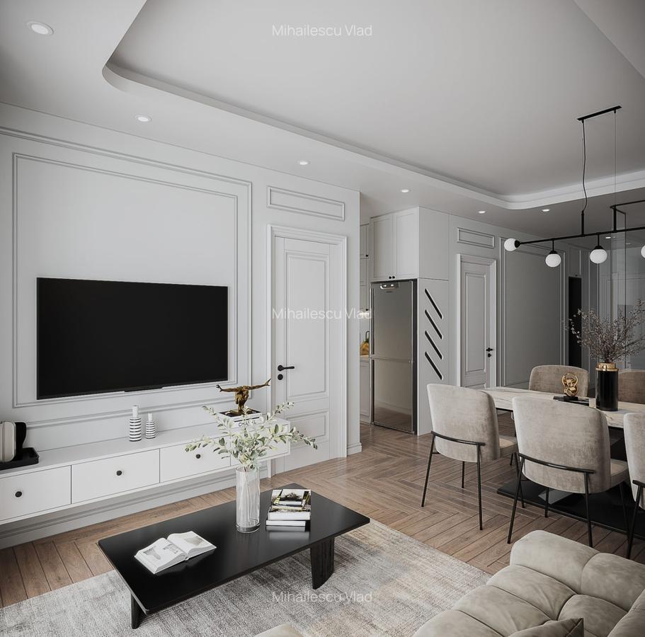 Apartament cu 2 camere semidecomandat în 13 Septembrie - 2