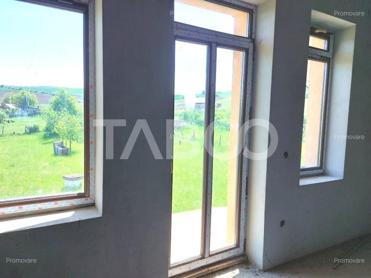 Casa individuala 5 camere cu teren 2000 mp Sura Mare Hamba Sibiu - 15