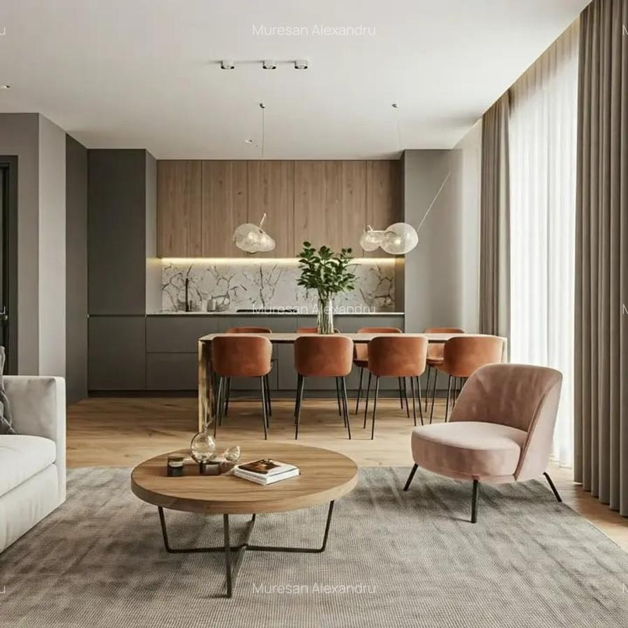 Apartament Lux 2 Camere Sisesti I Vedere Lac I Metrou - 1