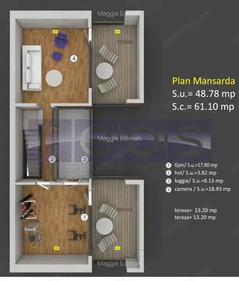 VANZARE TEREN 208MP | PUD APROBAT | PROIECT INCLUS | DOMENII | - 11