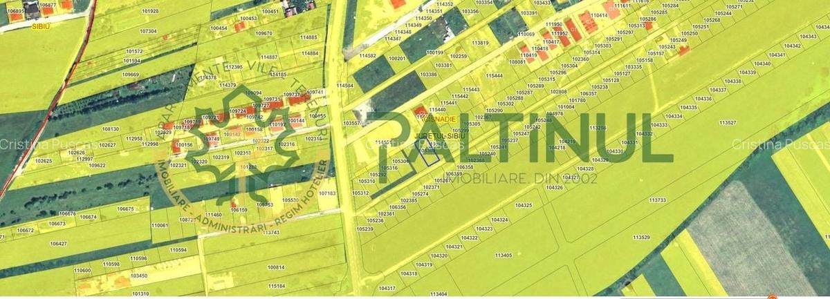 Teren intravilan de vânzare – 540 mp, Cisnădie, Sibiu - 1