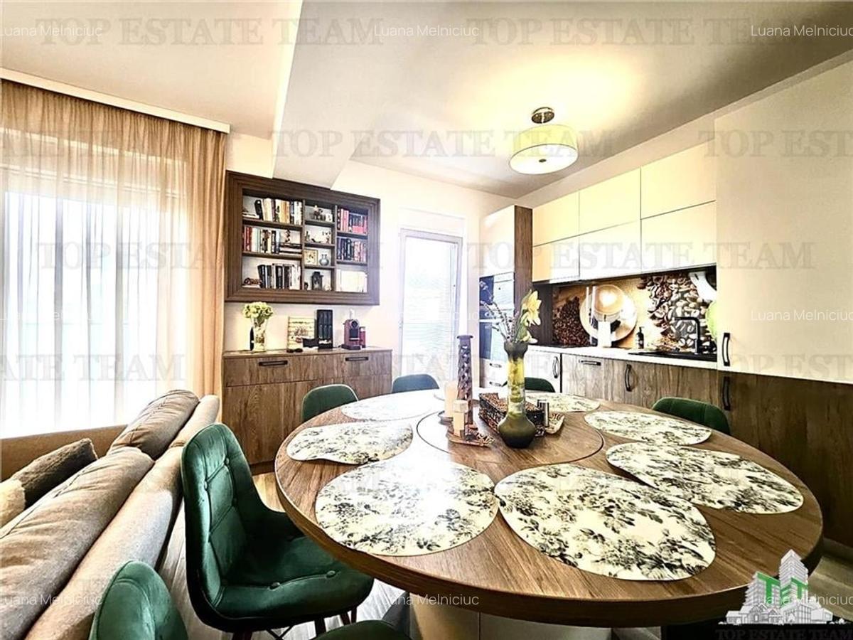 Apartament 3 camere, 2 bai, 91mp, mobilat/utilat lux, pompa de caldura cald/rece - 6