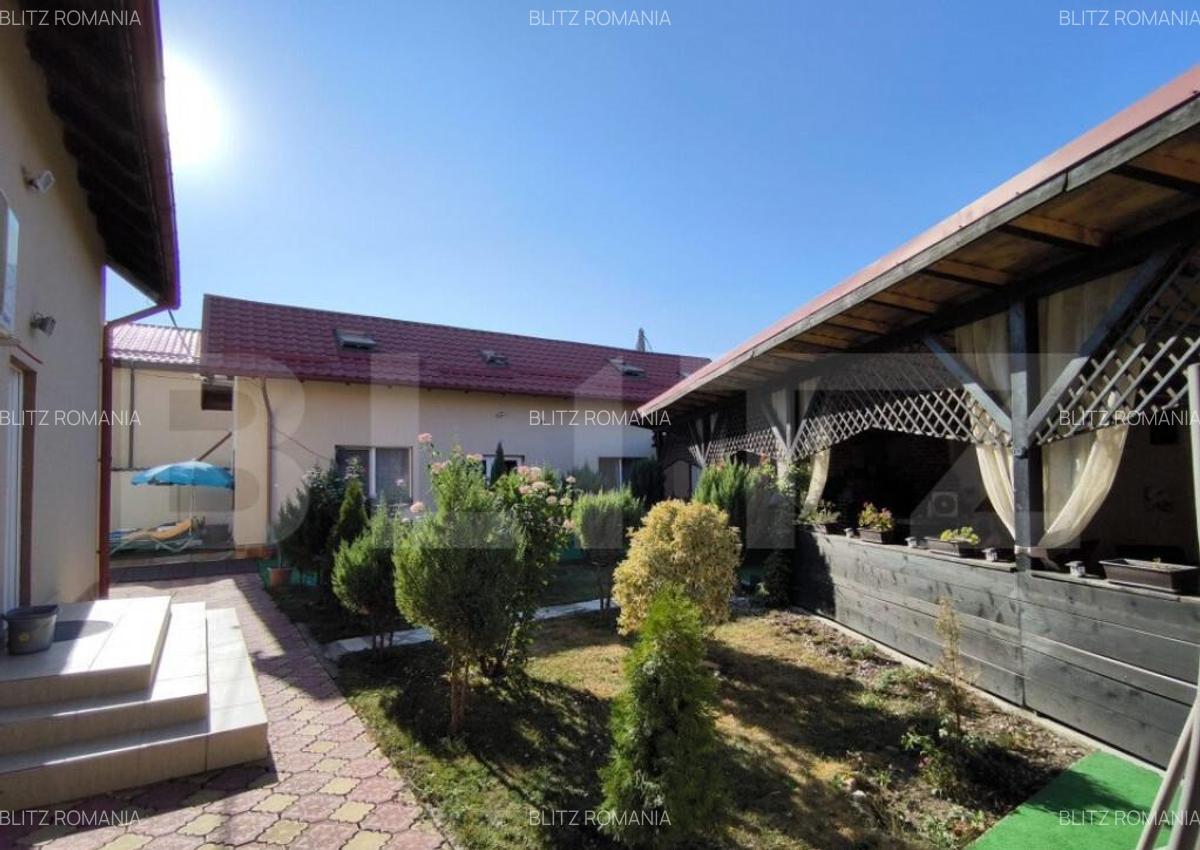 Casa P+E 176 mp utili plus casa stil cabana 113 mp, teren de - 13